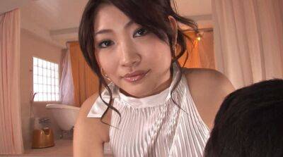 Pretty Japanese girl gives a Nuru massage before getting double creampied - sunporno.com - Japan