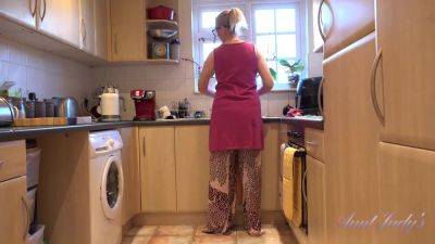 Free Premium Video Your Mature Stepmom Mrs. Maggie Gives You Joi In The Kitchen With Aunt Judys - hotmovs.com - Britain