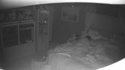 Amateur Wife caught masturbating hidden cam night vision part2 - voyeurhit.com