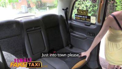 Ava Austen - Jasmine Lau - Ava austen & Jasmine Lau finger, toy & orgasm hard in taxi with sex toys - sexu.com - Britain