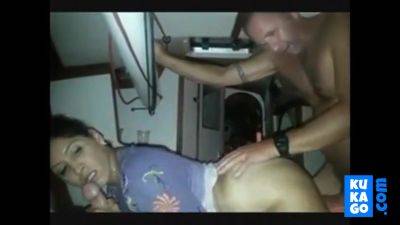 Thresome In Hotel With Husband And A Friend - hclips.com