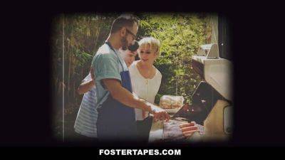 Kit Mercer - Marcus London - Allie Nicole - Stepdaugthers get a lesson in submission from their kinky Foster Parents - sexu.com