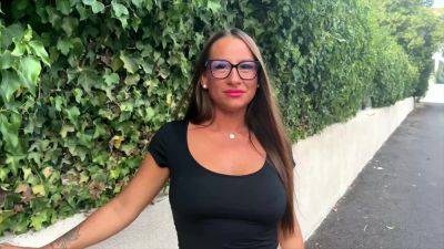 French Glasses Girl Mila and her HUGE TITS come back in front of the camera - txxx.com - France