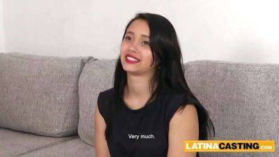 Lia Ponce - Stunning Latina - Stunning Latina Porn Debut: Lia Ponce's Anal & Facial Casting - veryfreeporn.com - Colombia