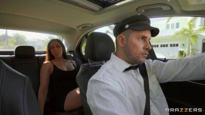 Rachel Starr - Rich woman with big juggs seduced her limo driver - xtits.com